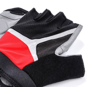 Guantes de ciclismo de medio dedo para hombre, antideslizantes, a prueba de golpes, para deportes de fitness, para verano, para ciclismo de carretera y de montaña - Product Image 4