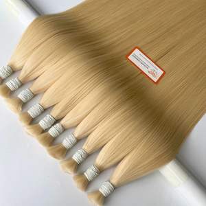 Extensions de cheveux humains en vrac de luxe Blonde pleine cuticule alignée longueur de 8 à 32 pouces Paquets de cheveux crus vietnamiens - Product Image 2