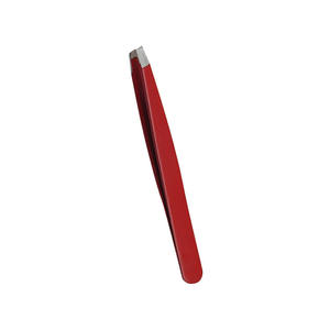 Pinzas de Cejas de Acero Inoxidable de Lujo, Ligeras y Inclinadas, Personalizadas con Color y Marca Privada, Venta al Por Mayor de Fábrica - Product Image 3