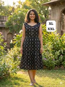 ผู้ผลิตชุดเดรสผ้าฝ้ายพิมพ์ลายทันสมัยจากเมืองสุรัต ราคาถูก ซื้อออนไลน์ในอินเดีย ขายส่ง - Product Image 5