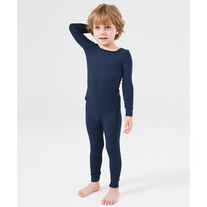 Conjunto de Pijama de Bambú Suave para Niños Pequeños, Top y Pantalones de Tela Tejida, Tallas 2T-6Y - Product Image 6