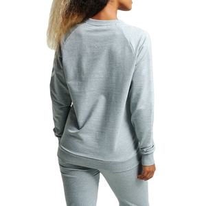 Sweat-shirt oversize personnalisé pour femme, à épaules tombantes, couleur unie, manches longues, en molleton, design simple, pour la saison hivernale 2026 - Product Image 5