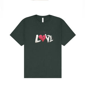 เสื้อยืดทรงบ็อกซี่พิมพ์ลายพัฟฟ์ผ้าคอตตอน 220 แกรม ผลิตตามสั่ง ราคาขายส่ง เสื้อยืดพิมพ์ลายพัฟฟ์เนื้อหนา - Product Image 1