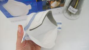 Respirateur jetable 3M 9320A + P2/FFP2 5 couches de protection confortable pour les poussières et les brumes dans les applications industrielles - Product Image 3