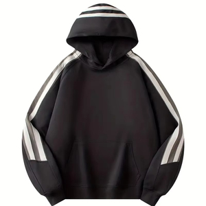 Sudadera con capucha de lana con diseño de nuevo estilo, Sudadera con capucha de lana ligera, ropa de invierno de calidad Premium para hombre, jersey básico, mezcla de algodón - Product Image 1