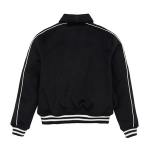 Customizable Winter <b>Men's</b> Genuine <b>Leather</b> Casual Avirex <b>Jackets</b> Canvas Real <b>Leather</b> Letterman Style Plus Size Quick Dry - Product Image 2