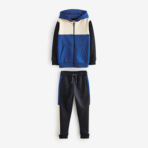 Pull-over à capuche et pantalon de survêtement 2 pièces pour garçons personnalisés Vêtements pour enfants Ensembles de jogging et survêtements athlétiques - Product Image 3