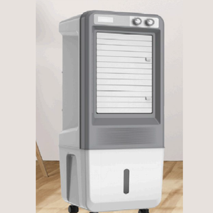 Meilleure vente 35L tour refroidisseur d'air flux d'air 25 pieds couverture tampons en nid d'abeille 7% EER Compact économe en énergie fabriqué en Inde - Product Image 1