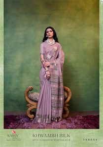 Saree de travail imprimé en soie de coton par Fab Zone - Product Image 2