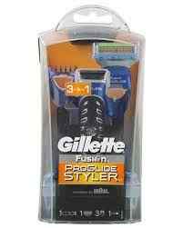 Gillette Fusion Styler 3-in-1 Waterproof Hair Trimmer for Men for Home and Hotel Use-Clipper Razor Sculpter