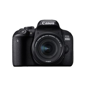 Appareil photo numérique reflex numérique noir reconditionné avec objectif EF-S 18-55 mm F/4-5.6 IS STM pour la photographie et l'enregistrement vidéo - Product Image 4