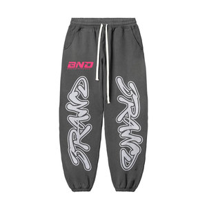 Se puede personalizar Ropa de calle Ropa de alta calidad Jogging Flare Pant Printing Tech Fleece Chándal Set - Product Image 5