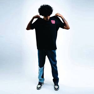 New European and American Street Loose Hip Hop Print T-shirt à la mode à manches courtes pour hommes - Product Image 3