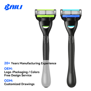 Großhandel Sechs-Klingen-Rasierer für Herren, 6-Klingen-Nassrasierer - Product Image 4