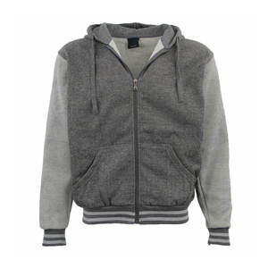 Sweat à capuche personnalisé pour homme en coton mélangé, style streetwear, manches longues, décontracté, confortable, pull-over uni, style basique d'été - Product Image 6