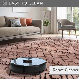 Netline Home Machine-Washable Soft <b>Chenille</b> Area <b>Rug</b> Brown-RW1801 - Product Image 1