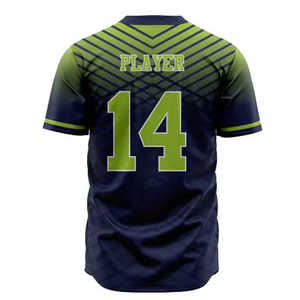 Venta al por mayor totalmente sublimación equipo personalizado uniforme de béisbol hombres deportes uniforme de béisbol Conjunto personalizado ropa deportiva uniformes de béisbol - Product Image 6