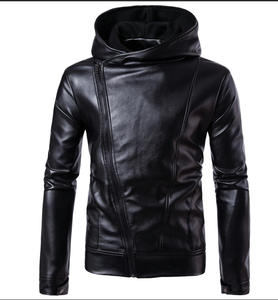 Venta al por mayor para hombre chaqueta de cuero negro entallada genuina superventas de alta calidad transpirable chaqueta de cuero a prueba de viento Hotsale - Product Image 5