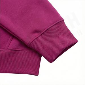 Sweat-shirt court vintage personnalisé pour homme, sans cordon, avec broderie en relief et impression numérique, hauts unis pour l'hiver, vente en gros - Product Image 6