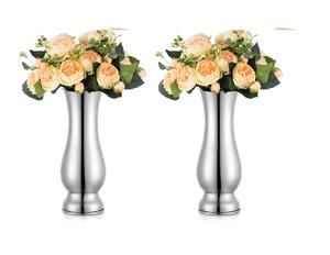 Floreros de Color Plateado Personalizables de Tamaño Mediano con el Mejor Diseño, Floreros Decorativos de Alta Calidad al por Mayor desde India - Product Image 5