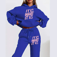 Nouvel ensemble de survêtement pour femme, grande taille, hiver, avec sweat à capuche et pantalon de jogging, coupe régulière, imprimé par transfert thermique, haute qualité, coupe oversize