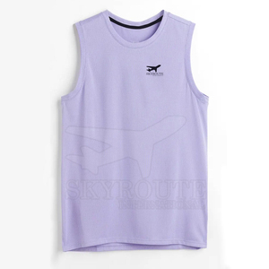 บริการ OEM เสื้อกล้ามผู้ชายแบบถัก ระบายอากาศได้ดี สวมใส่สบาย ปรับแต่งได้ตามต้องการ - คุณภาพสูง แห้งเร็ว เป็นมิตรกับสิ่งแวดล้อม ผลิตจากโพลีเอสเตอร์/ผ้าฝ้าย ราคาประหยัด - Product Image 1
