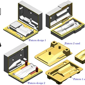 Stampo personalizzato per la produzione di stampi ad iniezione di plastica tutti i prodotti ABS shell stampaggio a iniezione stampo modanature in plastica