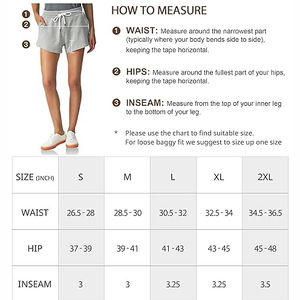 2025 nouveaux Styles taille haute athlétique sweat Shorts pour femmes confortable Gym Run confortable salon été course Shorts pas cher prix - Product Image 6