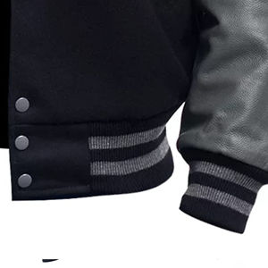 Veste d'hiver en satin de style universitaire personnalisée de haute qualité pour hommes, veste de style streetwear fine, veste de style universitaire de basketball - Product Image 3