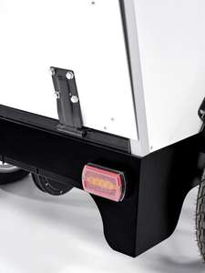 Triciclo Eléctrico de Carga con Carrocería Abierta, Ecológico y Eficiente para Entregas Urbanas - Product Image 4