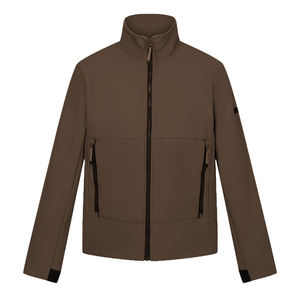 <b>Men's</b> Soft Shell Warm Winter Fleece <b>Jacket</b> in Solid Color Customize with Embroidery Screen and Digital Printing Sublimation - Product Image 5