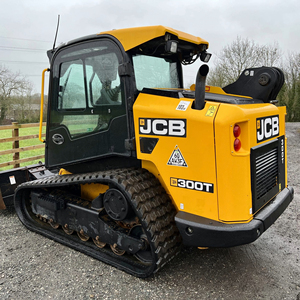 Vente chaude JCB 300T Skid Steer Loader Utilisé Chargeur frontal 4x4 4WD Crawler avec Cat Moteur et Seau Prix d'usine en gros - Product Image 3