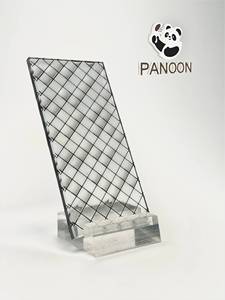 Modern Clear Laminated Glass with Crisscross Pattern <b>for</b> Industrial Exclusive Residential Staircase Projects - Product Image 4