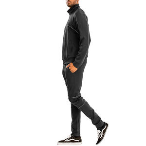 Chaquetas y pantalones de chándal con cremallera para hombre al por mayor, conjuntos informales para deportes al aire libre, ropa deportiva para correr, pantalones, chándal para hombre - Product Image 2