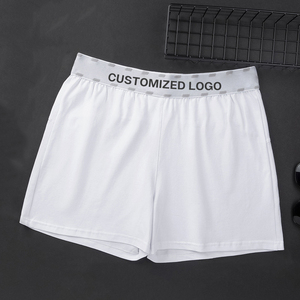 Pantalones cortos holgados de algodón 90 lisos multifuncionales de nuevo diseño, Calzoncillos Bóxer personalizados a la moda, pantalones cortos de gimnasio personalizados para hombre, envío DDP - Product Image 3