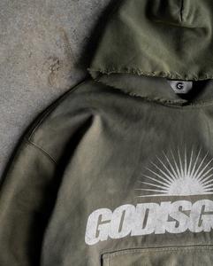 High Quality OEM Custom 2025 Oversized Acid Wash Hoodie Casual Manufacturer Heavyweight Vintage Washed Hoodie for Men - Product Image 1