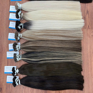 Extensiones de Cabello Humano de Alta Calidad con Punta I, Cabello Virgen Vietnamita con Punta de Queratina Natural - Product Image 1