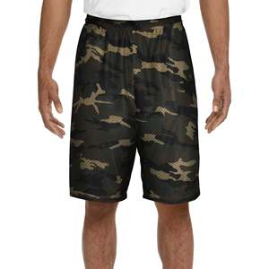 Pantalones cortos de entrenamiento para hombre, ropa de gimnasio para correr de malla transpirable, ropa deportiva, ropa de fútbol, pantalones cortos de baloncesto para correr para hombre - Product Image 3