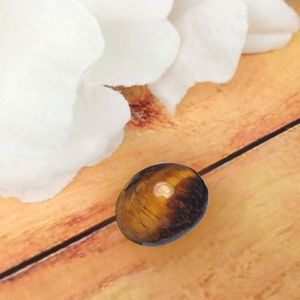 Piedra Preciosa de Ojo de Tigre Natural de 13.25 Ratti, Cristal Pulido Cargado con Reiki para la Confianza, la Concentración y la Protección - Product Image 3