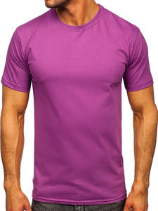 T-shirt pour homme en coton de haute qualité, imprimé sur mesure, couleur unie, col rond, respirant, séchage rapide, écologique - Product Image 6
