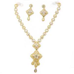 Collares de Moda Chapados en Oro de 3 Tonos al por Mayor, Joyería de Moda, Collares Tricolores, Joyería de 3 Tonos, Collares de Oro Multitono. - Product Image 2