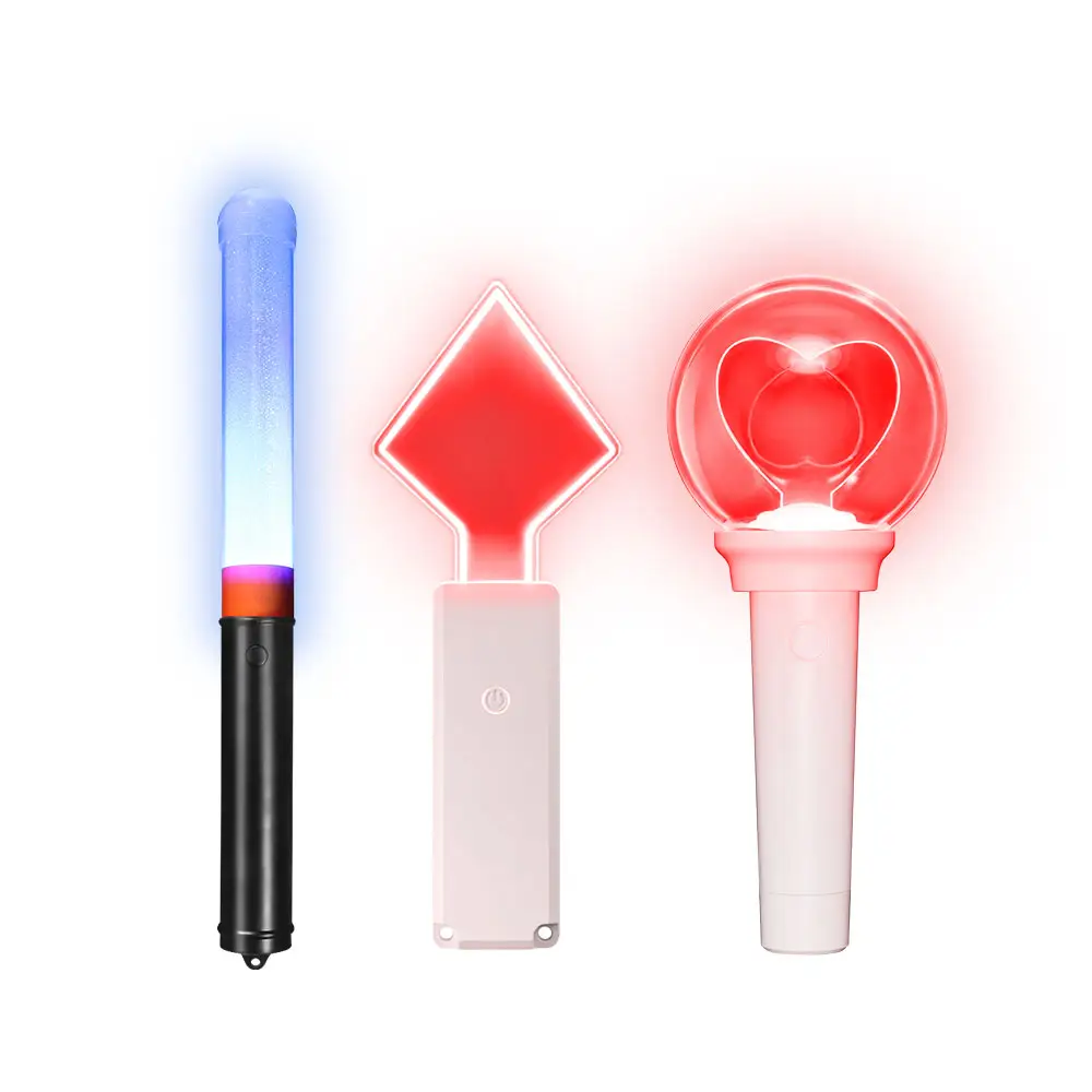 Glow Sticks Concert Light Stick Pixi In De Donkere Speelgoed Mini Lightsaber Batterij Aangedreven Bad Speelgoed Tactische Officiële Lichtstick