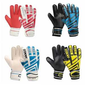 Guantes de portero de cuero ligero de alta calidad, Grado Profesional, agarre de 4mm, goma de látex alemana inyectada para deportes al aire libre - Product Image 6