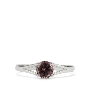 Bague en spinelle rouge birmane 0,96 carat, taille fantaisie, sertissage griffes, clarté légèrement incluse, 6x6mm, pour femme, argent sterling 925 Fervor - Product Image 2