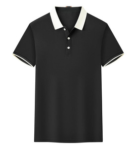 OEM logo personnalisé broderie design imprimé printemps et été POLO hommes à manches courtes revers polos légers - Product Image 4