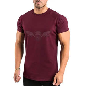 Vêtements décontractés t-shirts pour hommes Nouveau design Polyester T-shirt de gymnastique active pour hommes Nouveau design T-shirt - Product Image 1