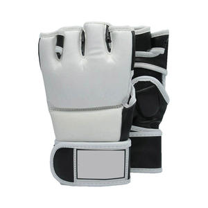 Gants d'entraînement MMA professionnels en cuir de vachette, logo personnalisé, légers, protection UV, vente en gros - Product Image 1