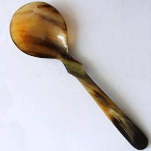 Multiple Natural Theme Design Handcrafted Horn Cutlery Spoon Shiny Spoons Cutlery Dinnerware Best Kitchen Supplies Flatware Sets - Product Image 1