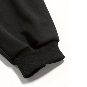 Survêtement d'hiver décontracté pour homme de qualité supérieure 2025, uni, manches longues, respirant, jogging en polaire unisexe, 100% polyester - Product Image 5