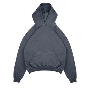 เสื้อฮู้ด400gsm โอเวอร์ไซส์ผ้าคอตตอน100% เสื้อฮู้ดและสเวตเชิ้ตสำหรับผู้ชายทรงโอเวอร์ไซส์กำหนดเองได้ - Product Image 1
